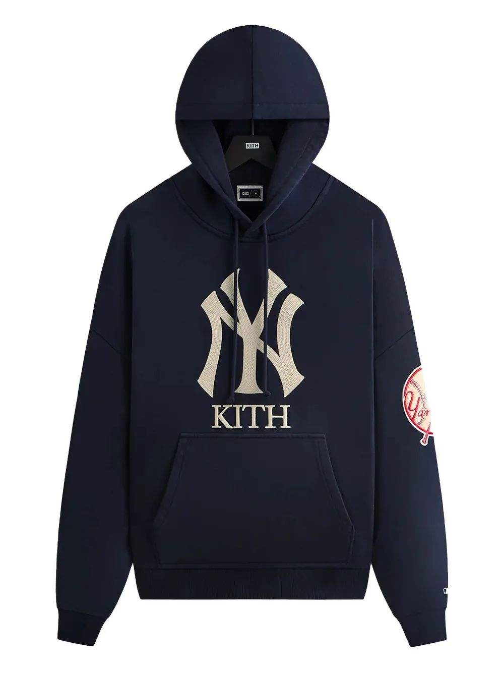 KITH x New York Yankees Braxton hoodie | Blue | Image 1