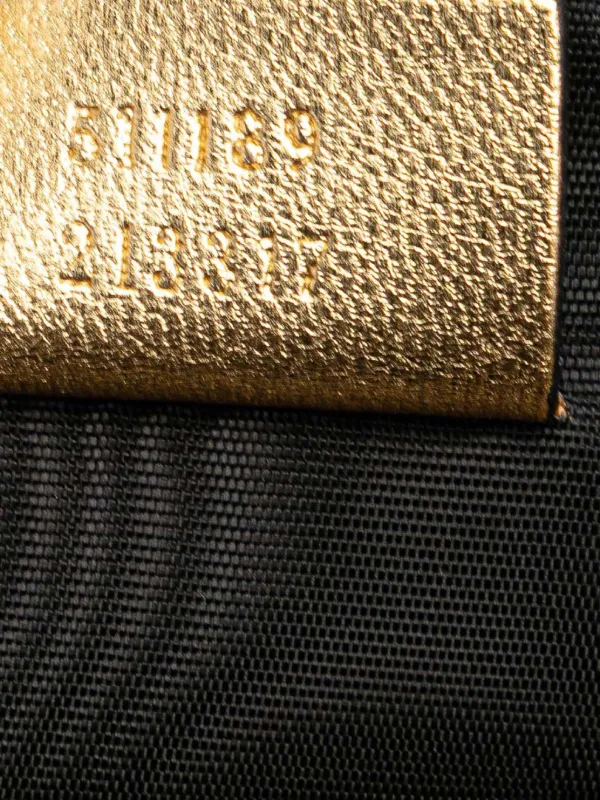 Gucci Pre-Owned 2016-2025 Mini Calfskin Guccy Sega Crossbody Bag