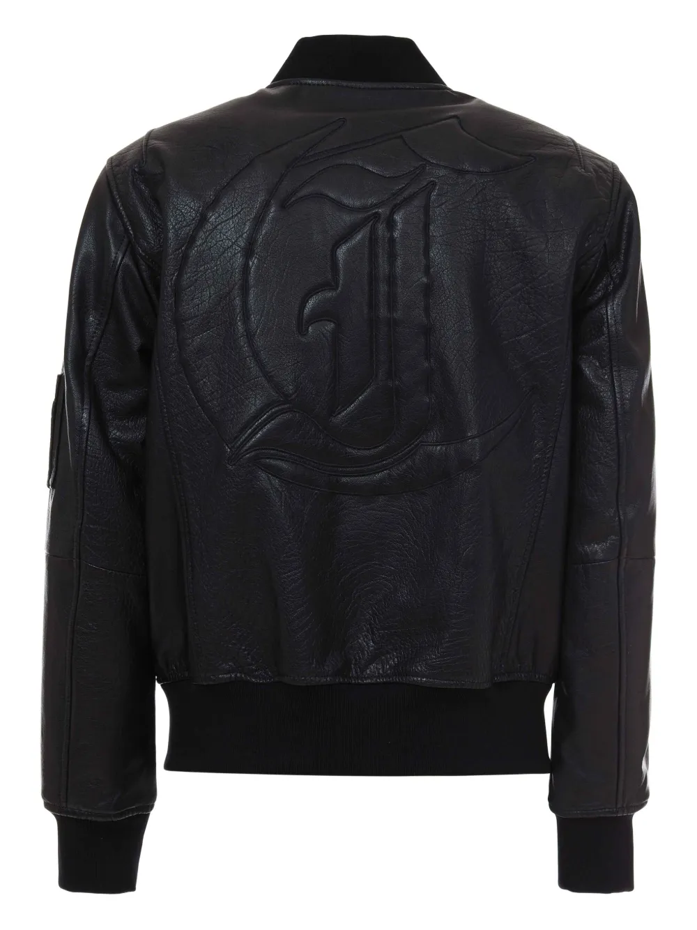 Just Cavalli zip-up leather jacket | Leather Jackets | Image 2