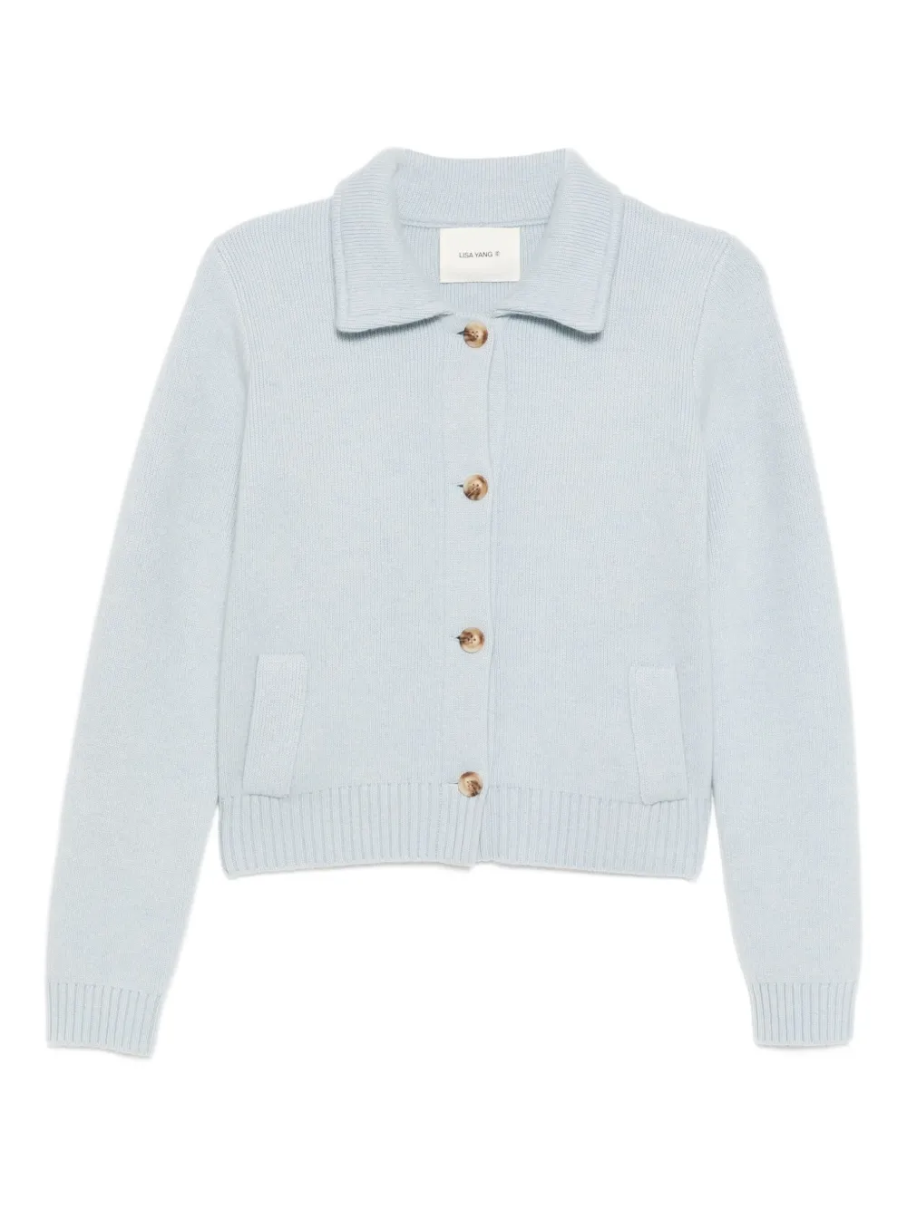 Lisa Yang Lynna cardigan jacket | Blue | Image 1