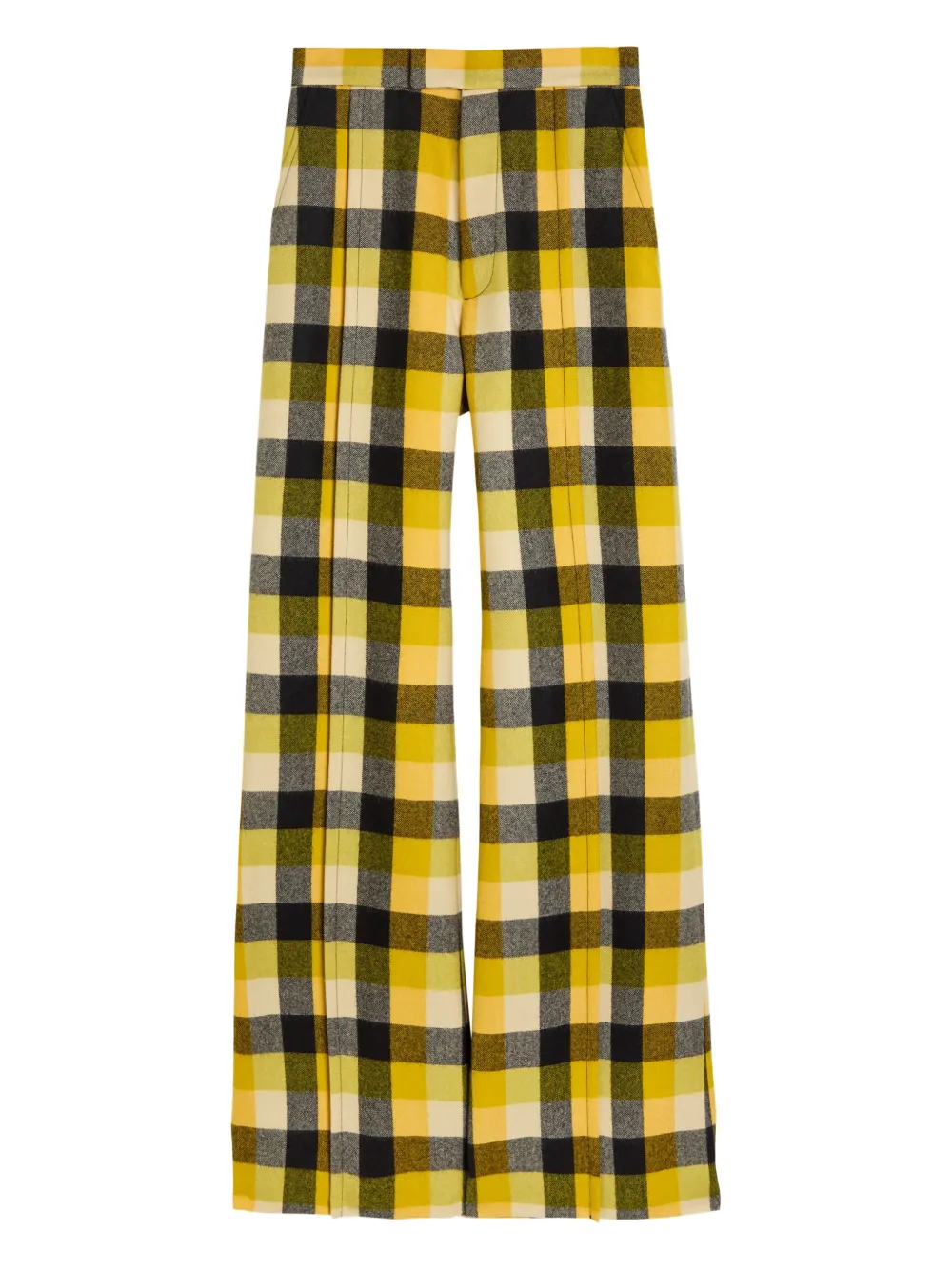 Vivienne Westwood checked trousers - Geel
