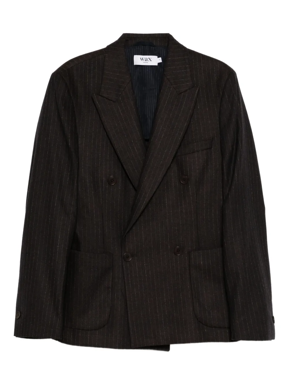 Wax London WAX VEGO DB STR BLAZER | Brown | Image 1