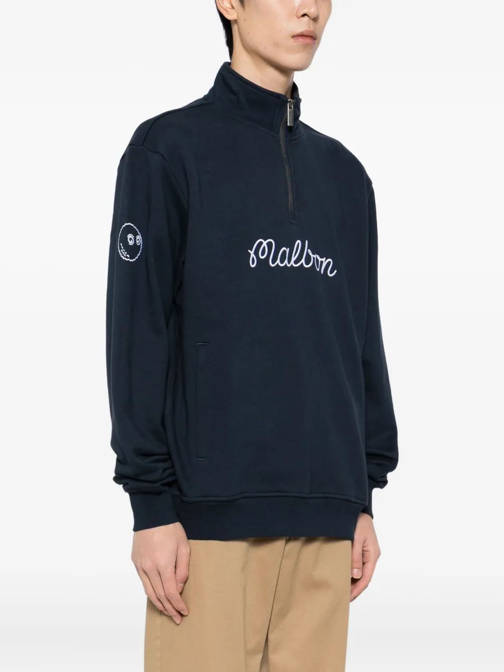 Malbon Golf COLLEGIATE SWEATSHIRT サイズL COLLEGIATE SWEATSHIRT – Malbon