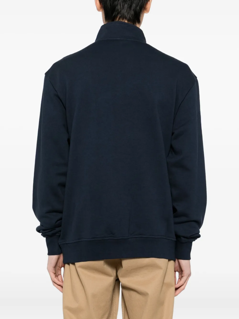 malbon golf マルボン collegiate pullover S Malbon Golf Pullover - Collegiate Sweatshirt - Black SS26