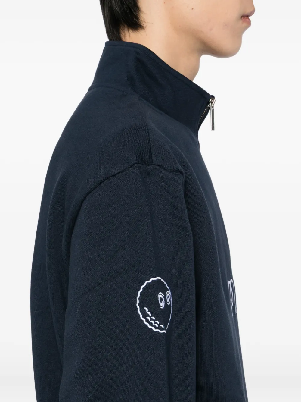 Malbon Golf Collegiate Sweatshirt | Blue | FARFETCH