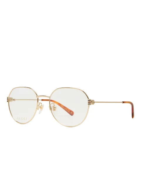 Gucci Eyewear lentes con armazón redonda