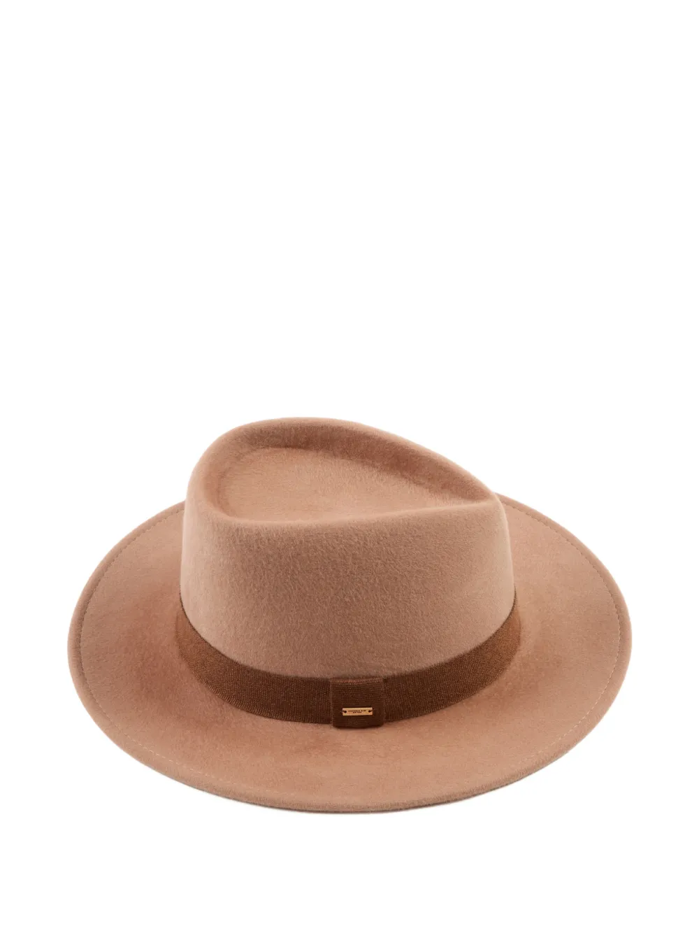 Eugenia Kim ribbon fedora hat - Nude