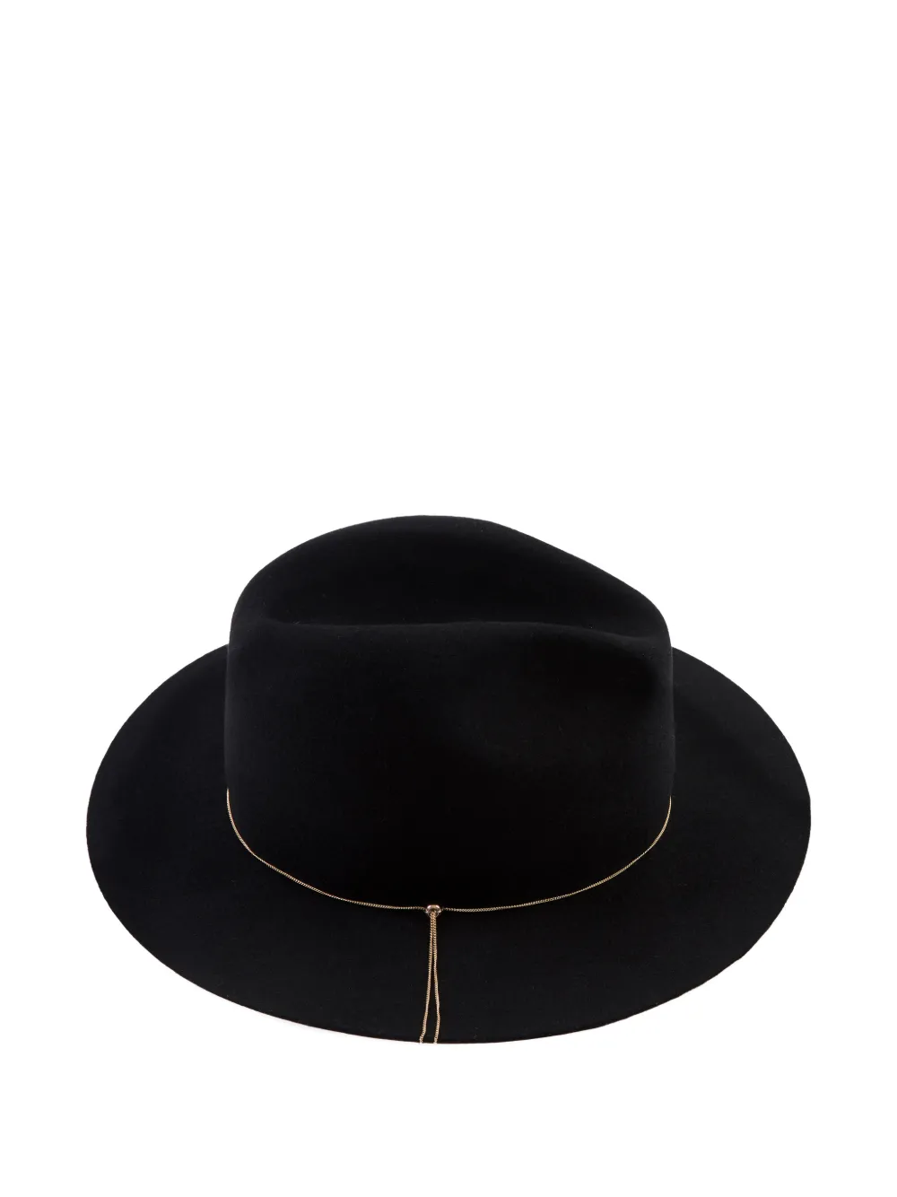 Eugenia Kim Sandy tassel-detail fedora hat - Nero
