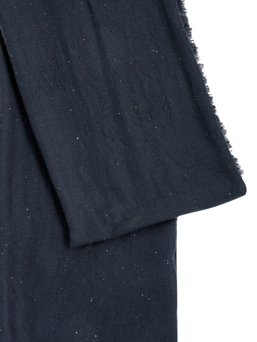 AMA PURE Starlight sjaal verfraaid met pailletten - Blauw