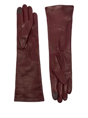 Maison Margiela フィンガーレス レザー手袋 | ブラウン | FARFETCH JP
