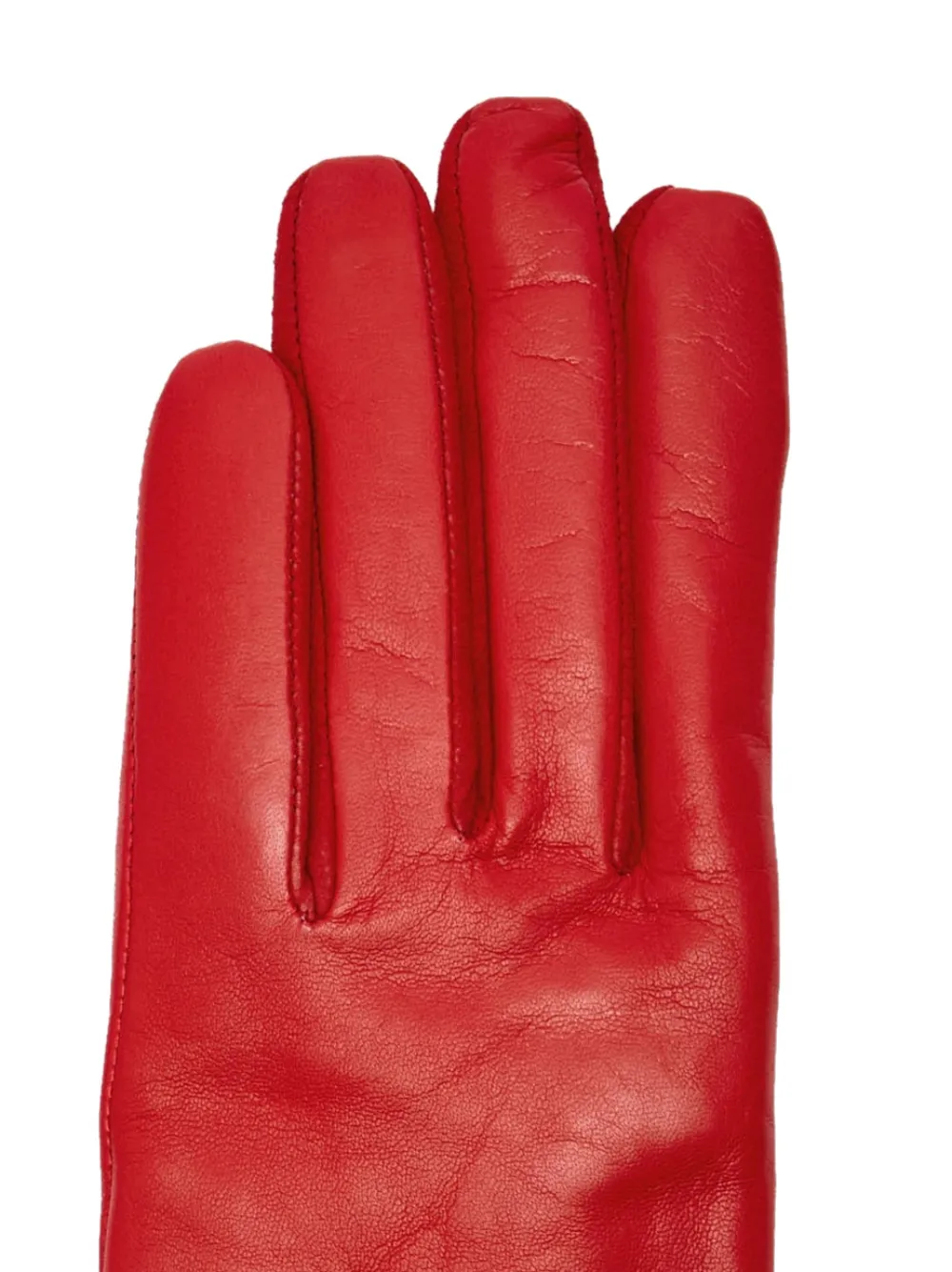 HANDSOME STOCKHOLM Handschoenen met logoplakkaat - Rood