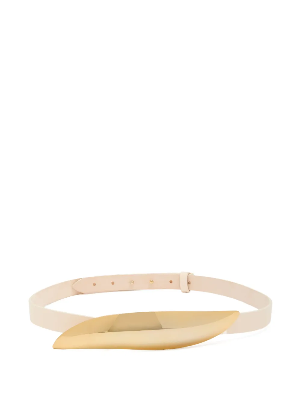 Déhanche gold-tone arp belt - Beige