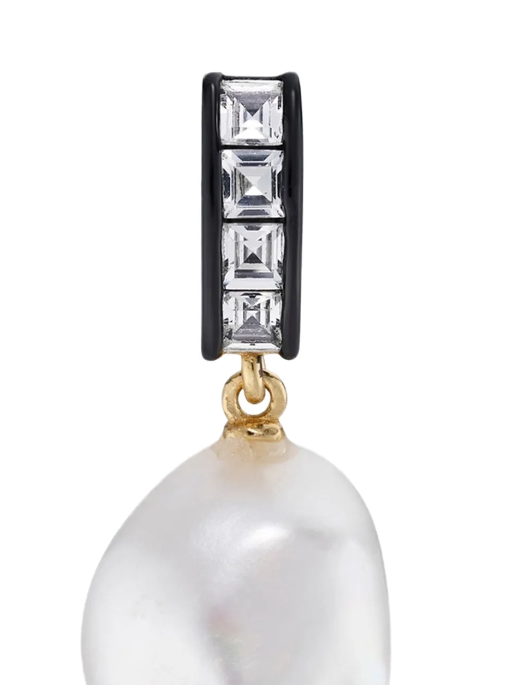 V JEWELLERY Blythe oorbellen met parel - Wit