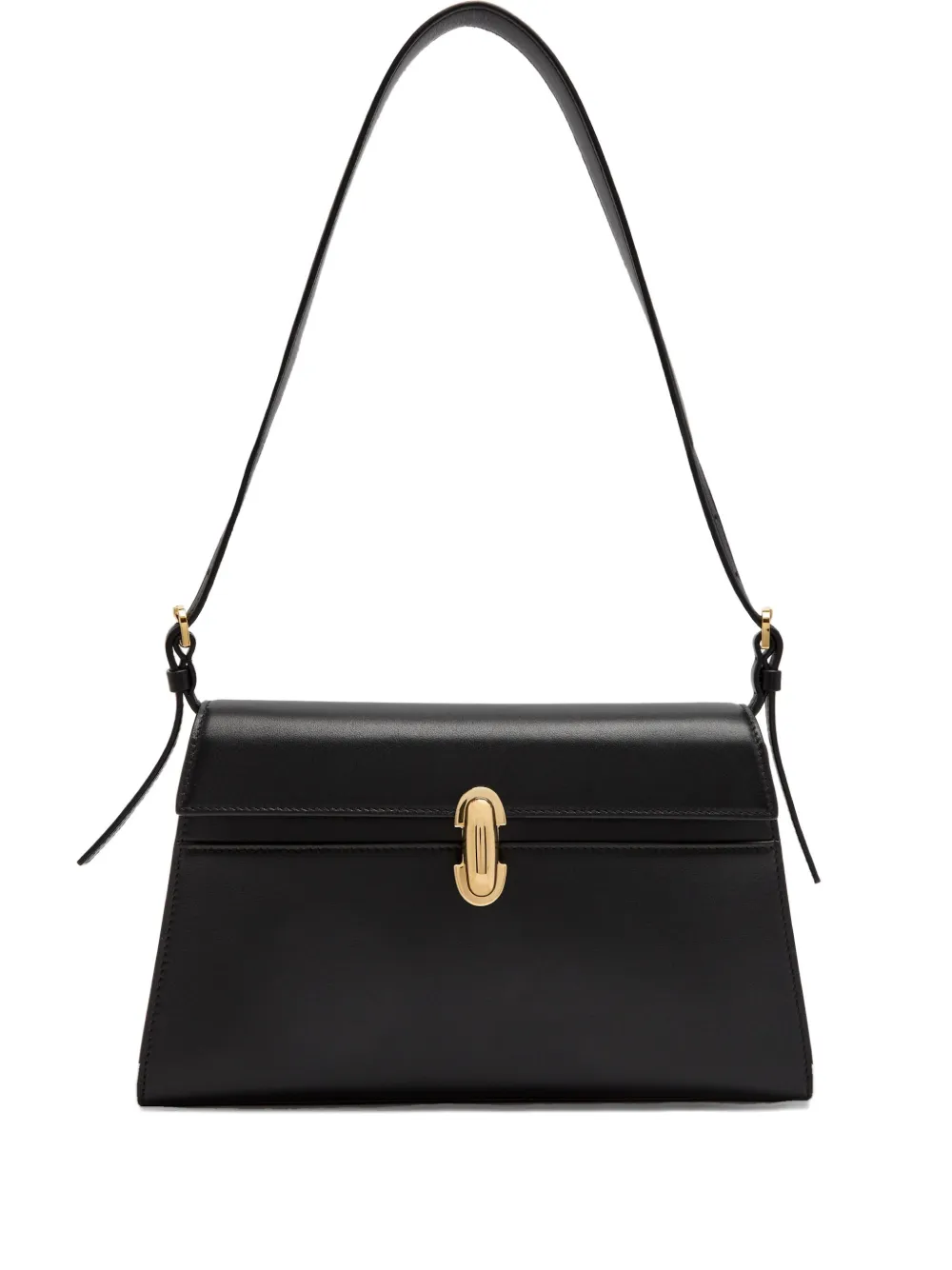 Savette  Aymmetry leather shoulder bag | Black | Image 1