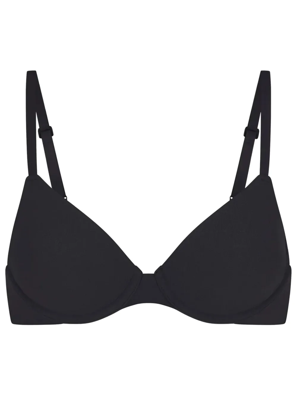 Skims T-shirt Bra In Black