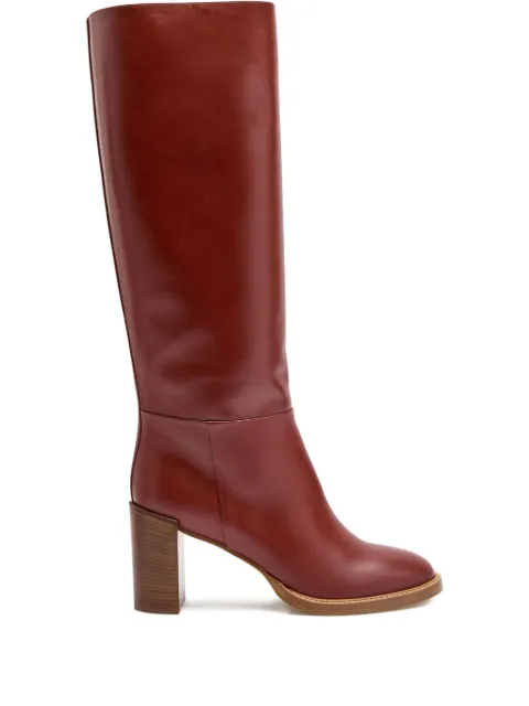 Gabriela Hearst 75mm Bocca block-heel boots