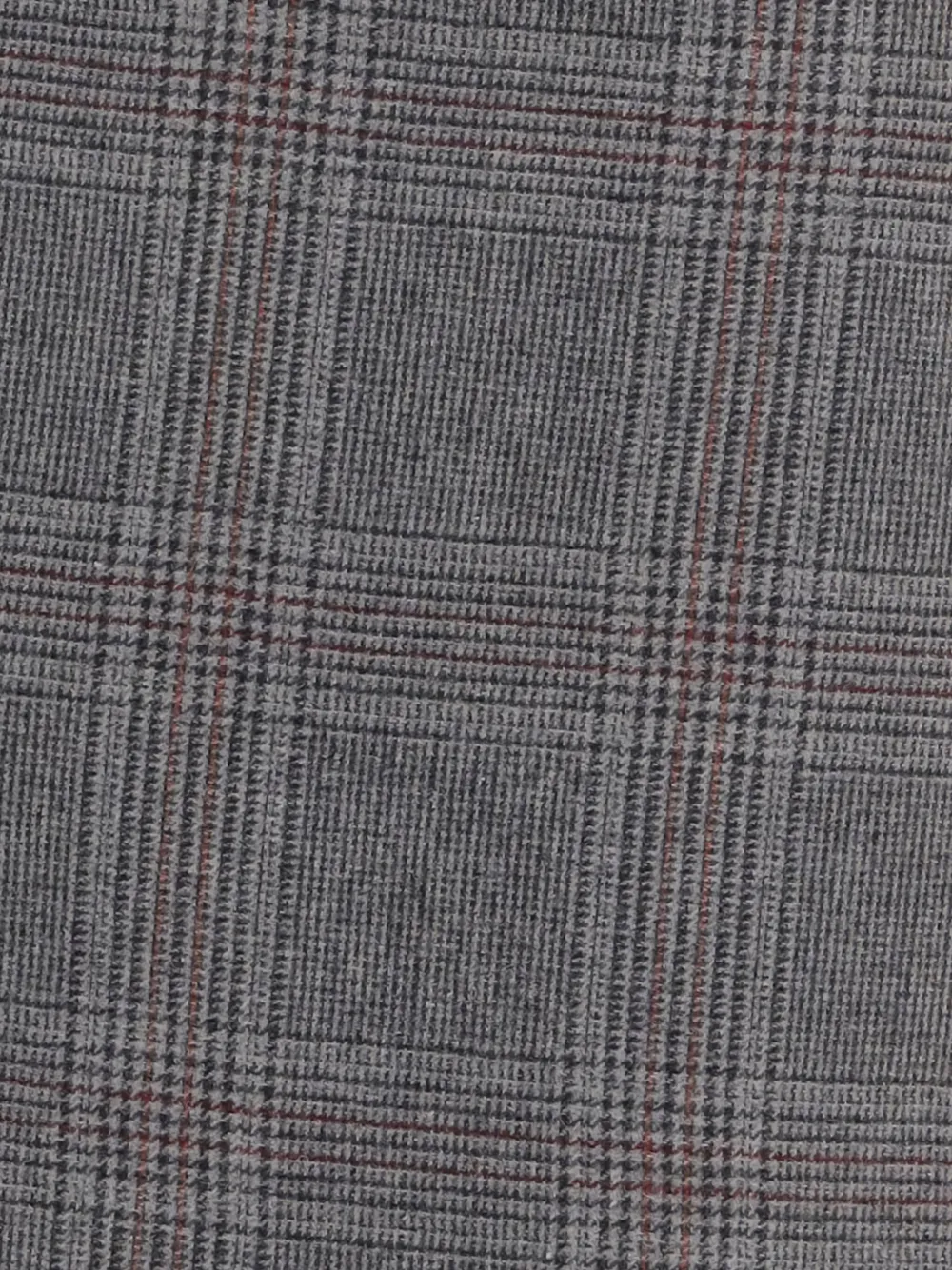 The Garment Geruite mini-plooirok Grijs