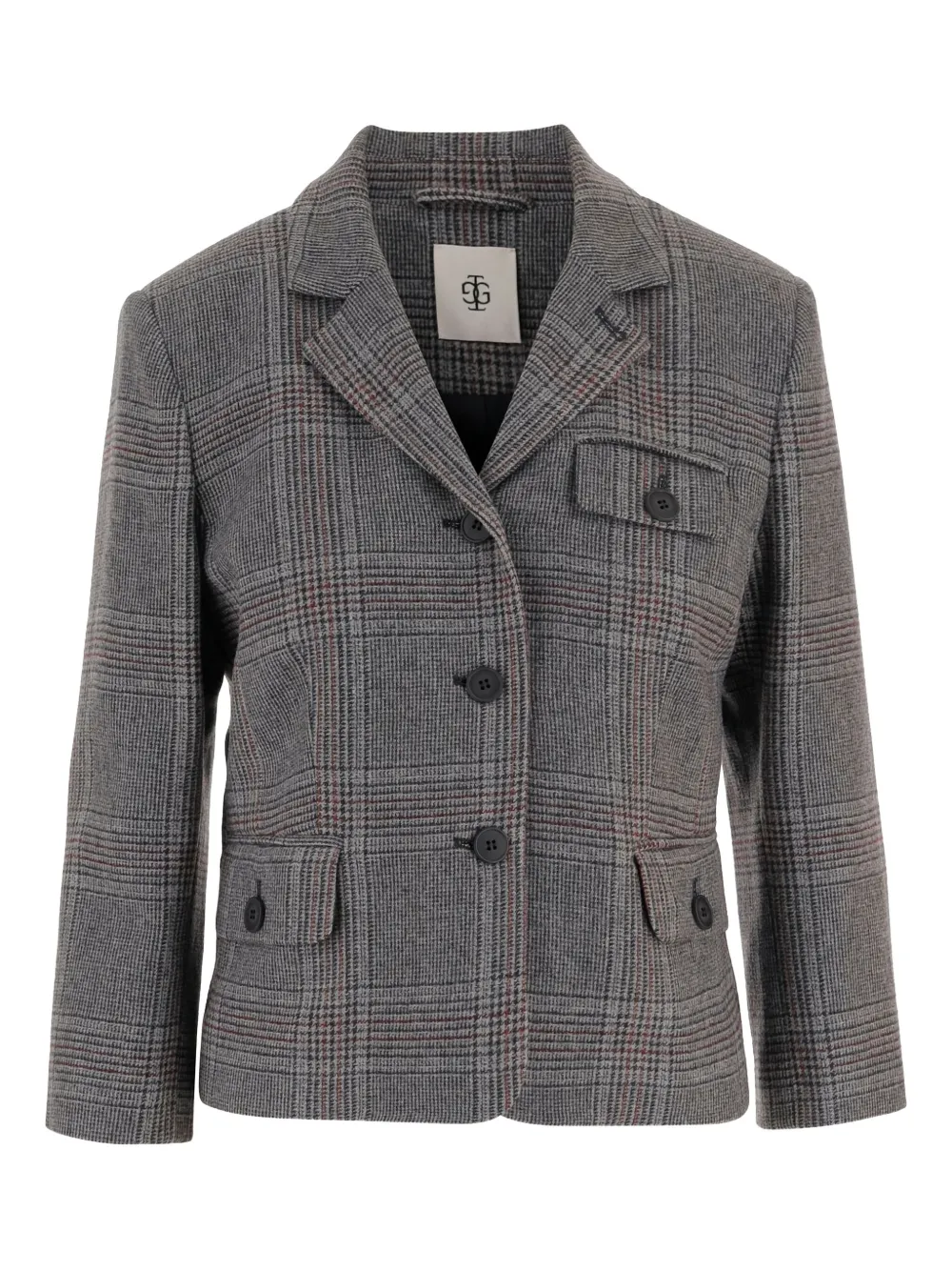The Garment Flap-pocket Jacket In Gray