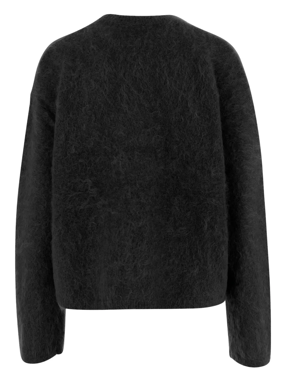 The Garment Stretch Mohair Blend Sweatshirt In Black