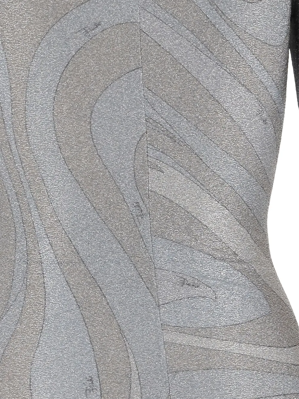 PUCCI Top met patroon Grijs