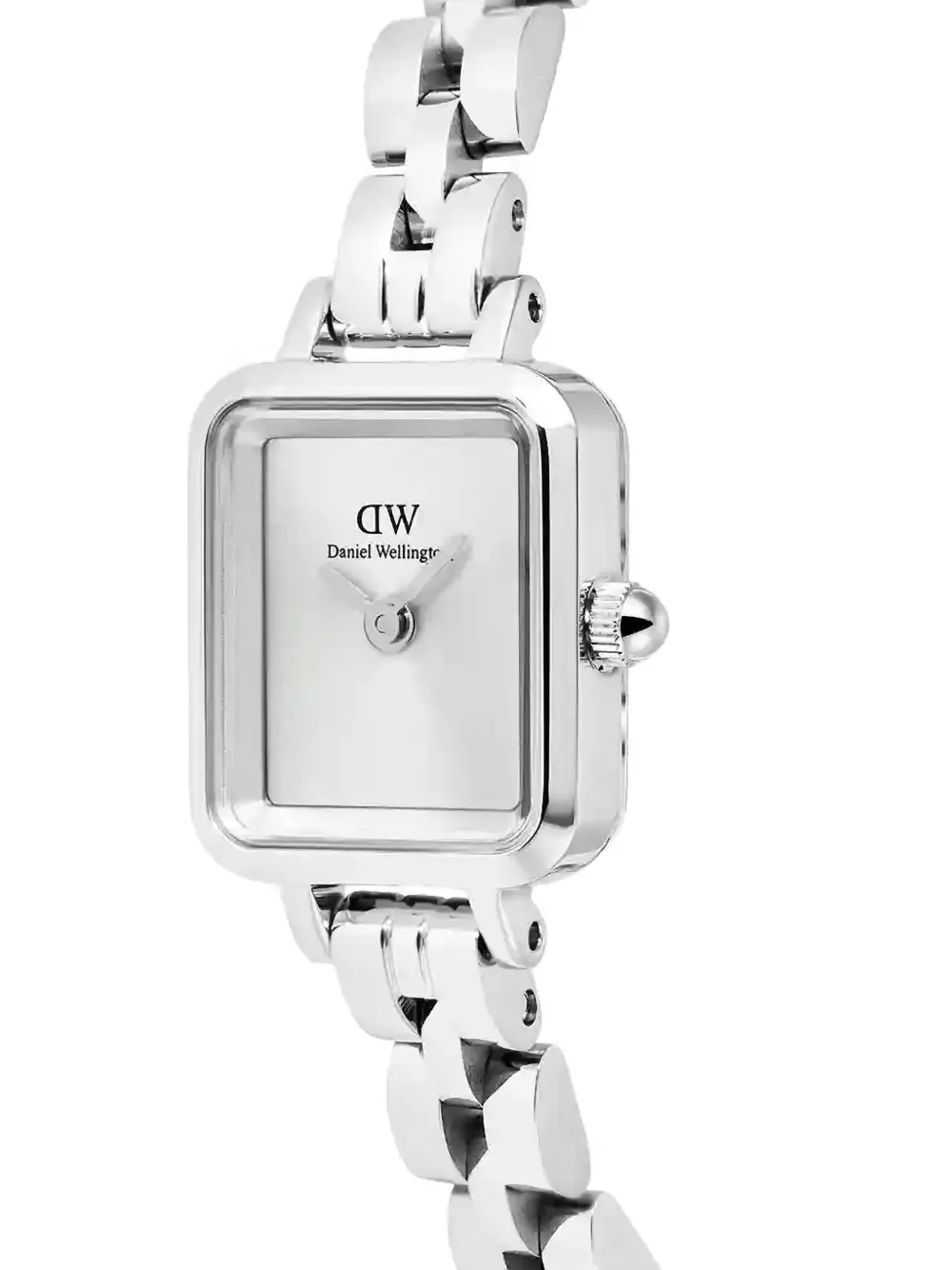 Daniel Wellington Quadro Mini Arch 3-link 20mm - Zilver
