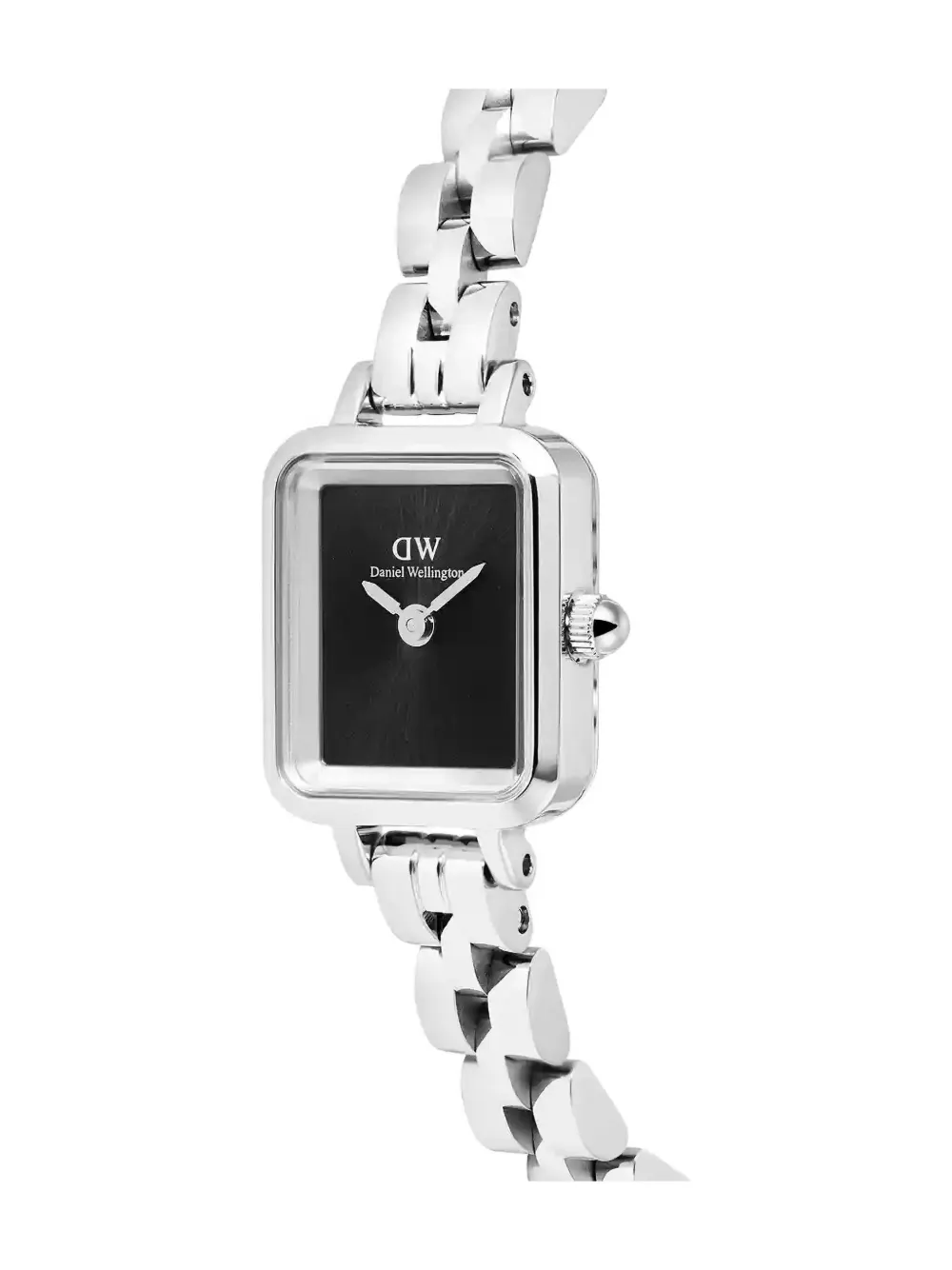 Daniel Wellington Mini Quadro 15mm In Metallic