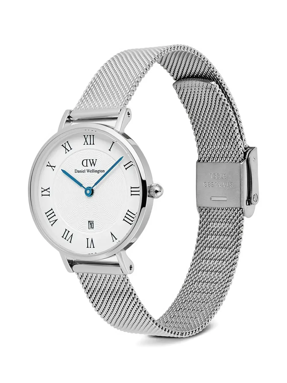 Petite Roman Numerals Date 28mm