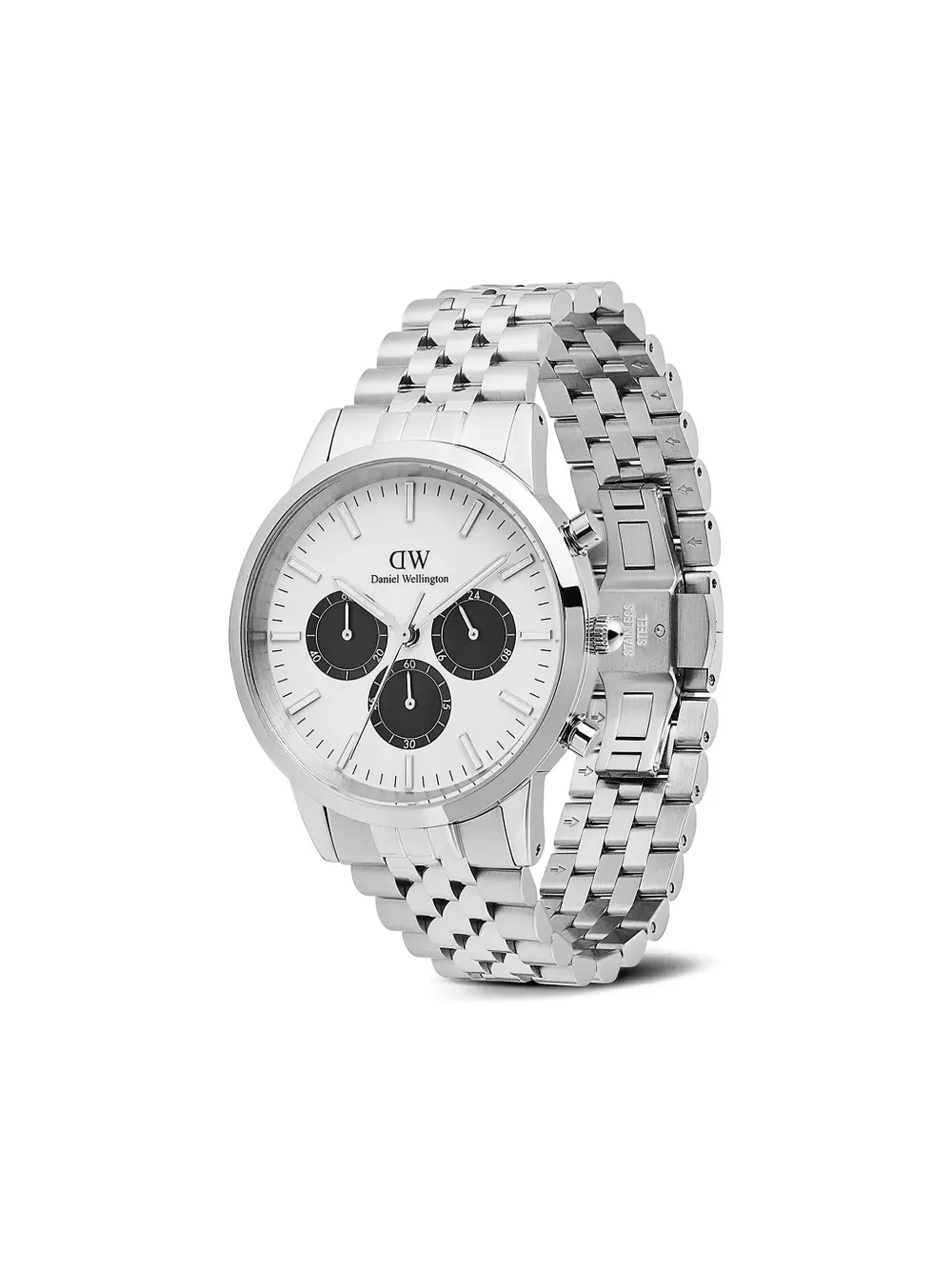 Daniel Wellington Arch 5-Link 40mm | White | Image 1