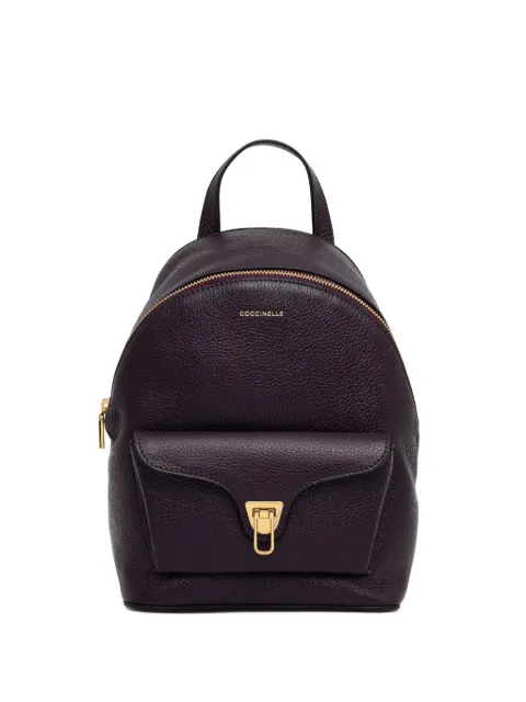 Coccinelle logo-detail top-handle backpack