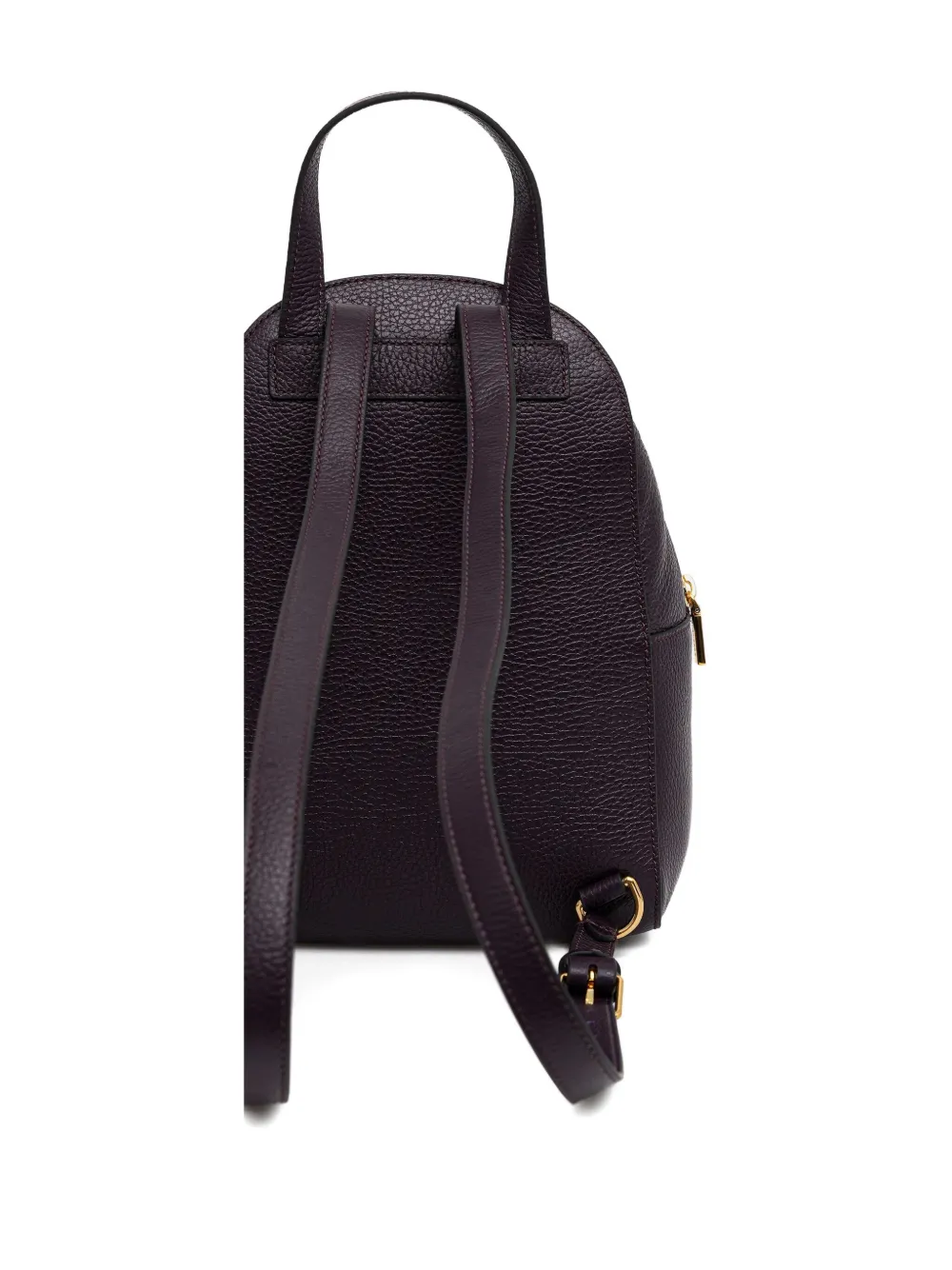 Coccinelle Logo-detail Top-handle Backpack In Purple
