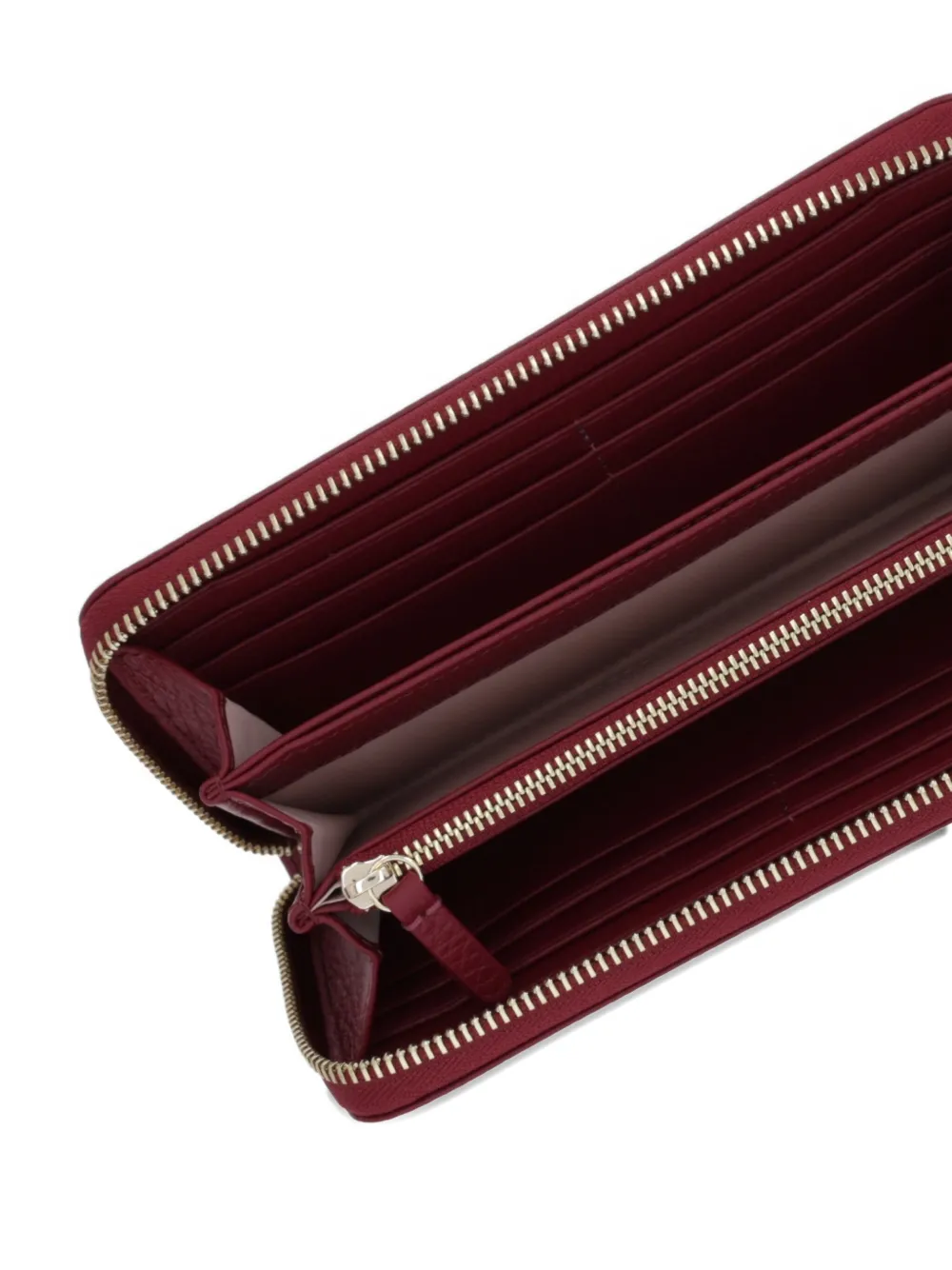 Coccinelle Portemonnee met logo Rood