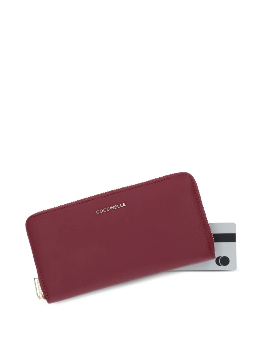 Coccinelle logo-lettering wallet - Rood