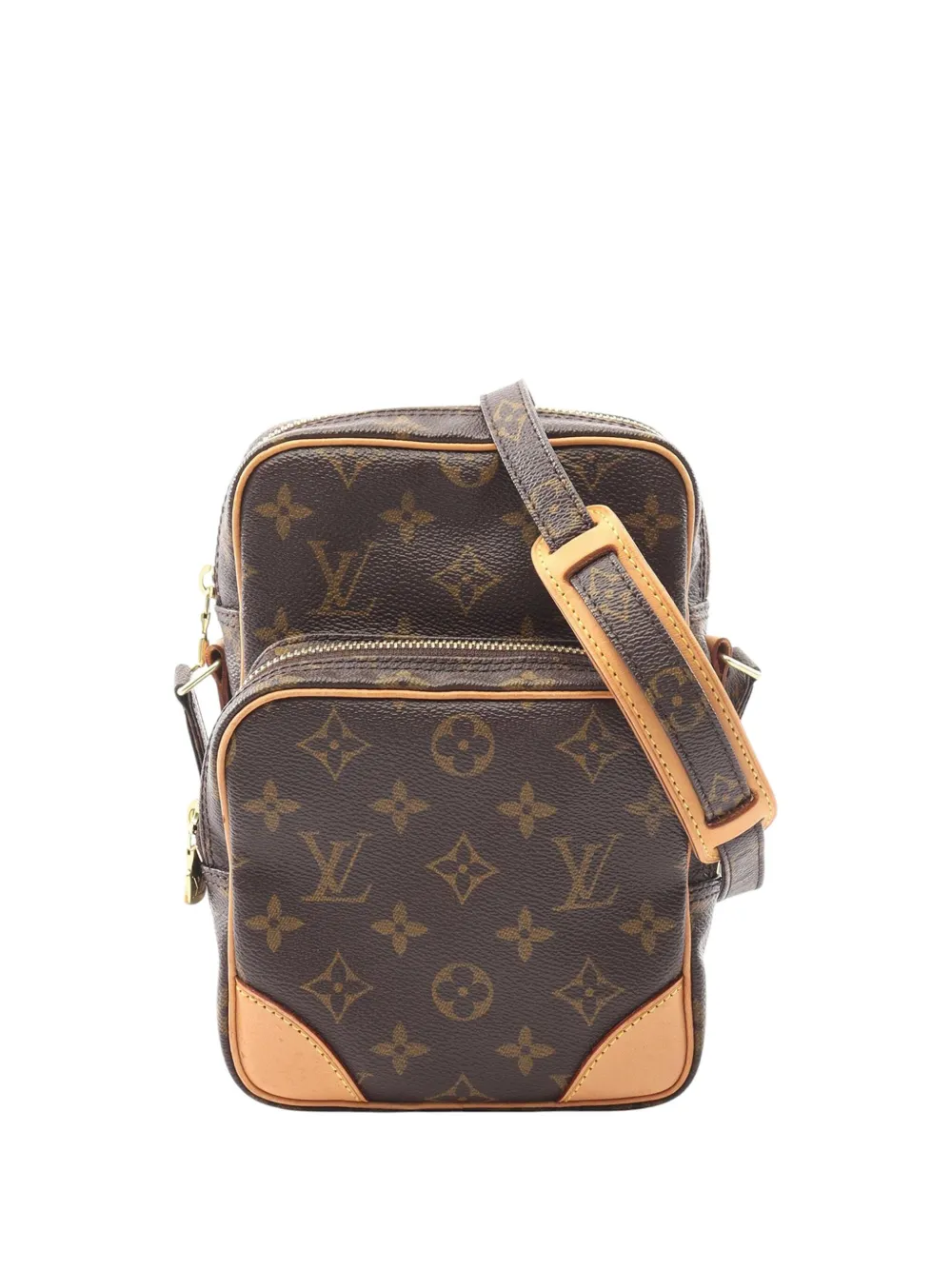 Louis Vuitton Pre-Owned Borsa a tracolla Amazone con monogramma 2001 | marrone | Image 1