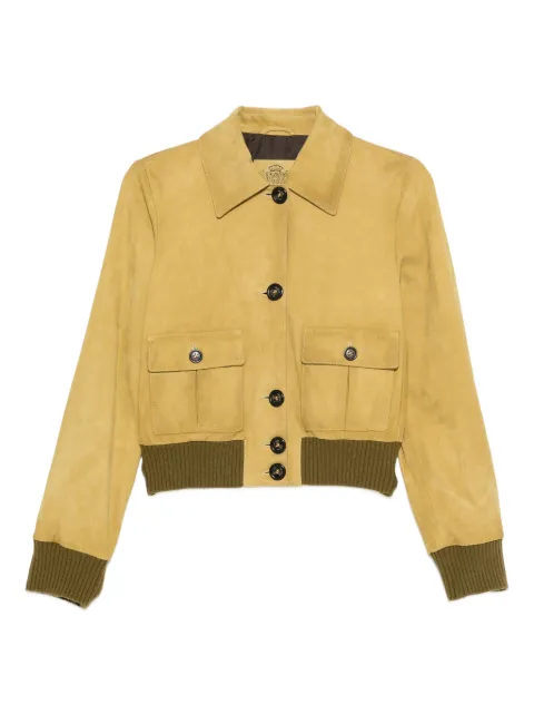 Valstar chamarra bomber de piel