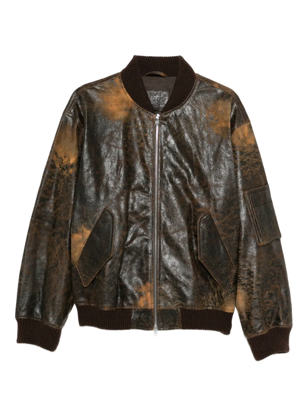 Valstar chamarra con acabado envejecido | marrón | Image 1