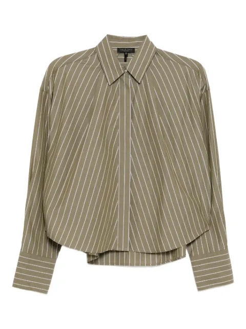 rag & bone Martha striped poplin shirt