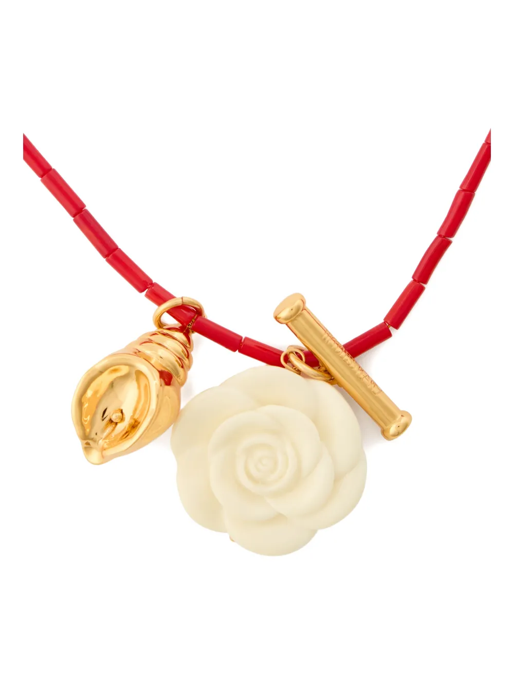 Timeless Pearly beaded necklace - Oro