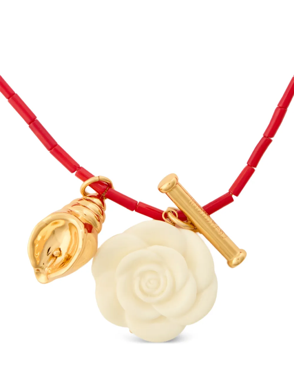 Timeless Pearly beaded necklace - Oro