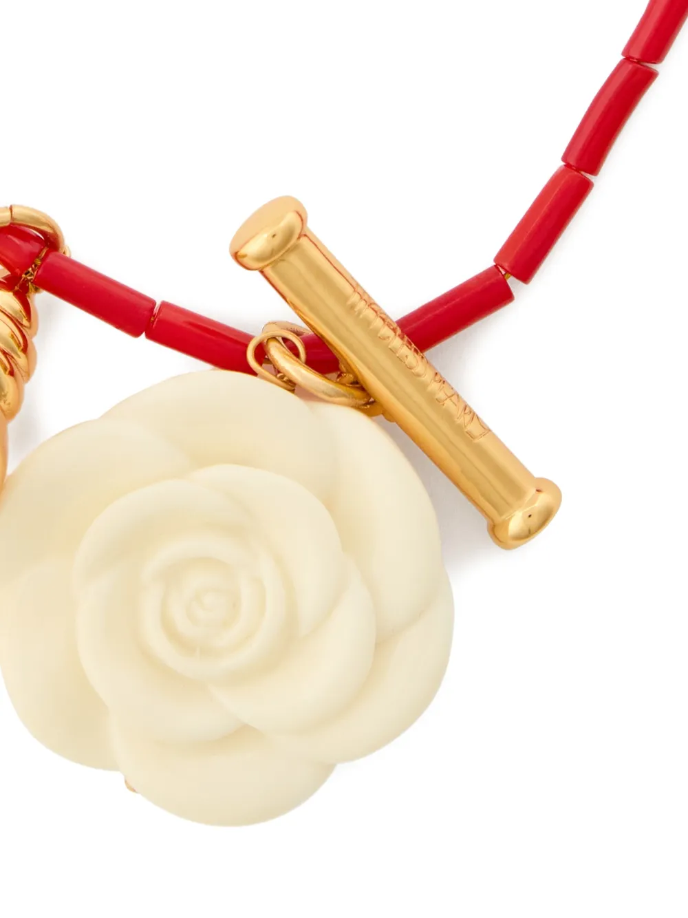  Timeless Pearly Beaded Necklace - Gold 