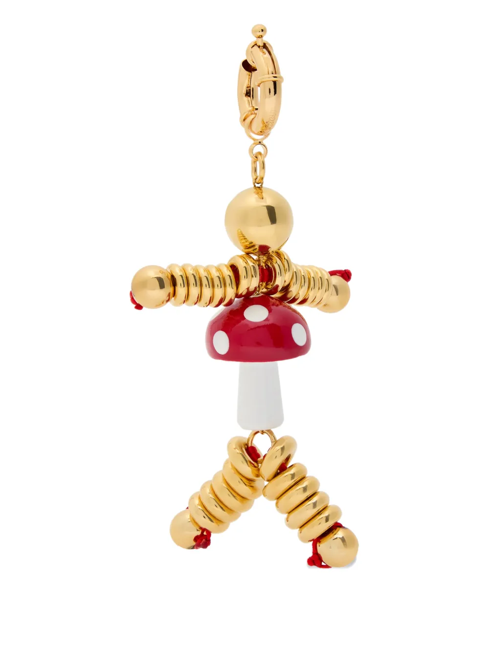 Timeless Pearly Suki beaded keyring | Gold | Image 1