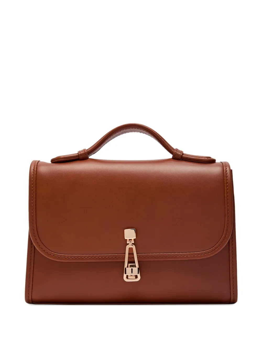 Gabriela Hearst Small Leonora Leather Tote Bag In Brown