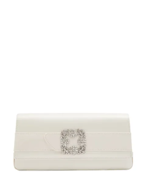 Manolo Blahnik bolso de mano con detalles de cristal