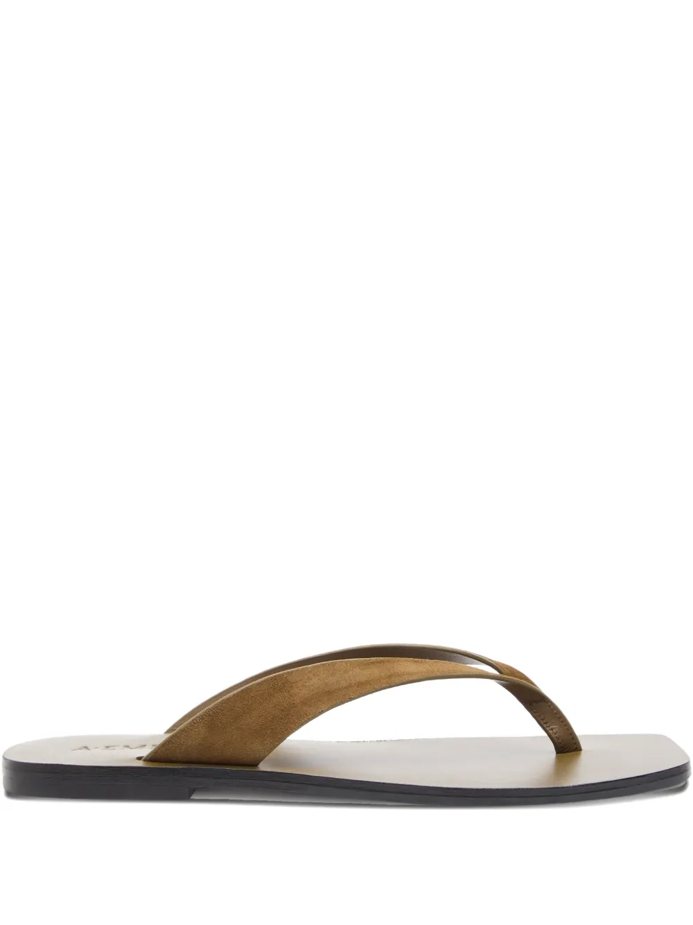 A.emery Kinto Suede Sandals In Brown