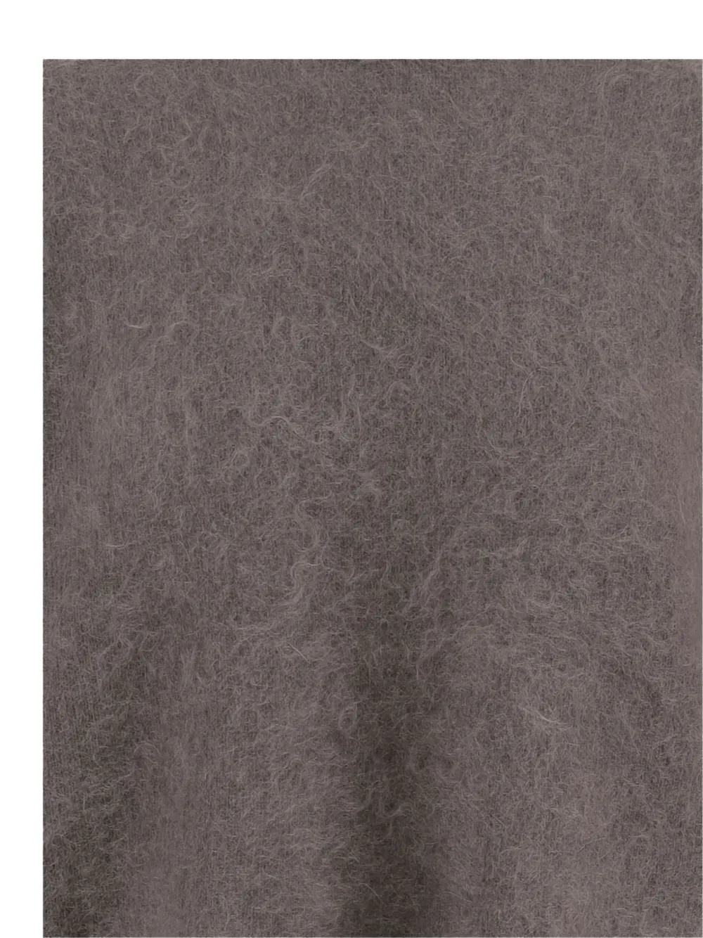 The Garment Stretch Mohair Blend Sweatshirt In Gray