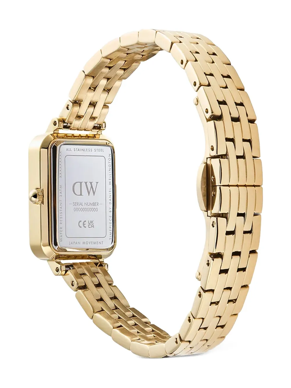 Daniel Wellington Quadro 20mm In Gold