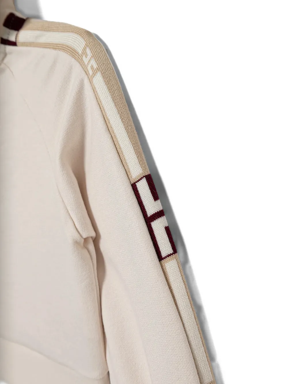  Elisabetta Franchi Kids Zip-up Hoodie - Neutrals 