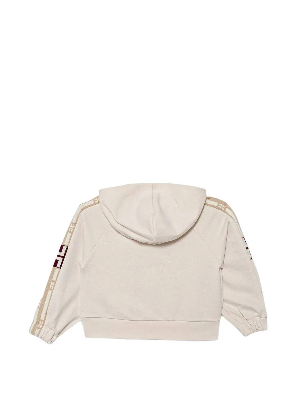  Elisabetta Franchi Kids Zip-up Hoodie - Neutrals 