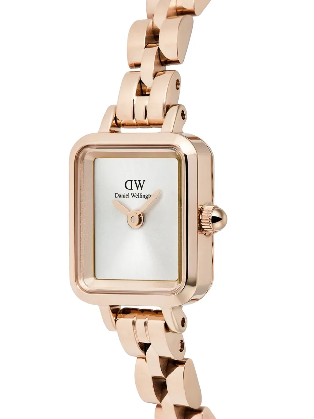  Daniel Wellington Mini Quadro 15mm - White 