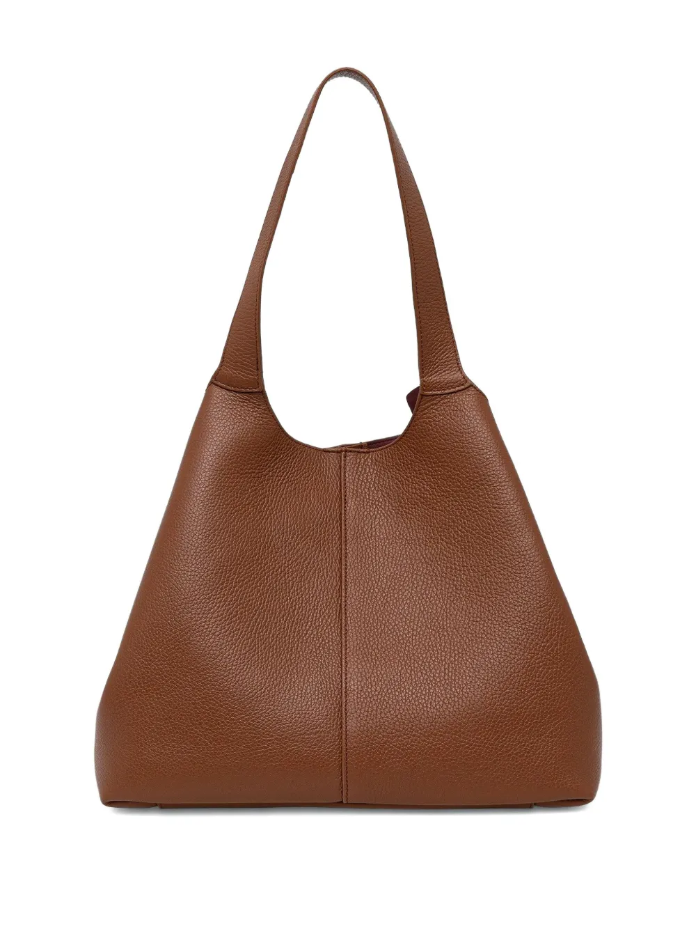 Coccinelle large C-Easy leather shoulder bag - Bruin