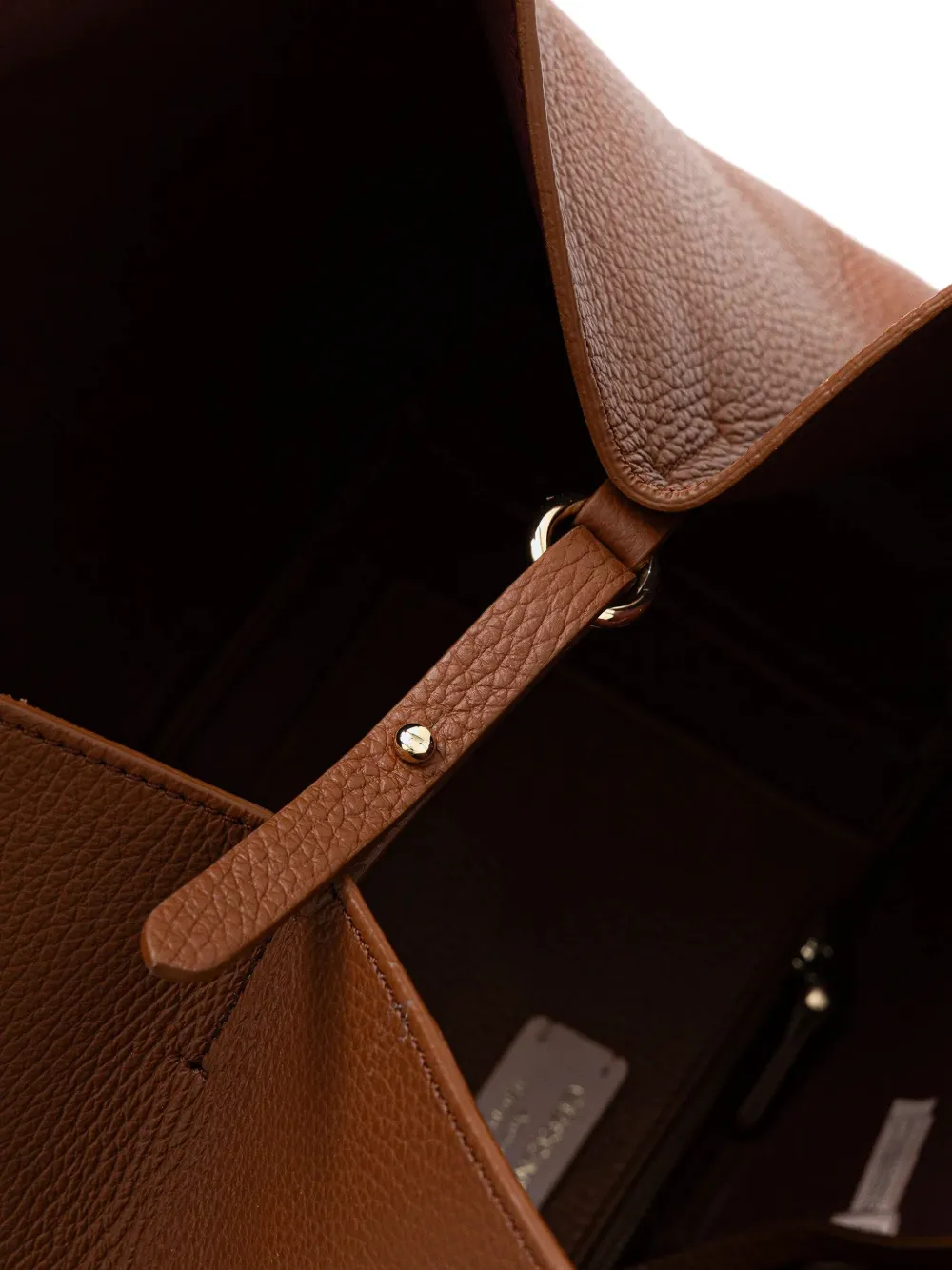 Coccinelle Grote C-Easy leren schoudertas Bruin